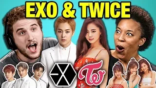 Adults React To K-Pop | EXO - Tempo & TWICE - YES or YES