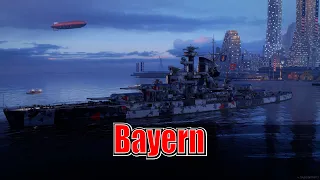 Path To The Bismarck! Bayern (World of Warships Legends Xbox Series X) 4k