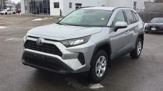 Silver 2021 Toyota RAV4 RAV4 LE FWD Review Brockville ON - 1000 Islands Toyota