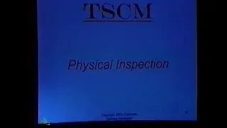 Jeffrey Prusan   Technical Security Countermeasures