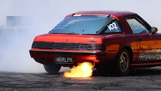 Rotary Burnout Compilation | 12A 13B 20B Turbo Power