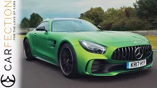 Mercedes-AMG GT R vs Mercedes-AMG E63 S: Two Cars One Engine - Carfection