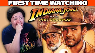 INDIANA JONES AND THE LAST CRUSADE (1989) Movie Reaction! | FIRST TIME WATCHING!