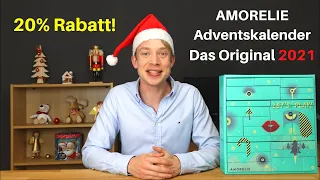 Amorelie Adventskalender das Original 2021 | Rabatt Inhalt Erfahrung Preis | Unboxing & Gewinnspiel