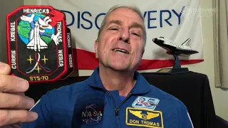 Cosmo Art: Astronaut Don Thomas Explains the STS-70 Crew Patch