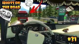 ★ IDIOTS on the road #31 - ETS2MP | Funny moments - Euro Truck Simulator 2 Multiplayer