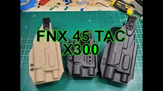 FNX 45 Tac with x300