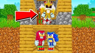 Minecraft Sonic MANHUNT With TAILS DOLL! | Sonic Minecraft Stories [2]