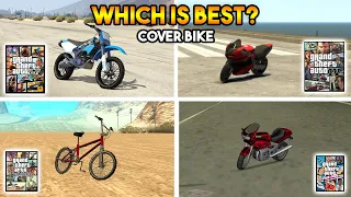 GTA : COVER VEHICLE BIKE IN EVERY GTA (GTA 5, GTA 4, GTA SA, GTA VC, GTA3)