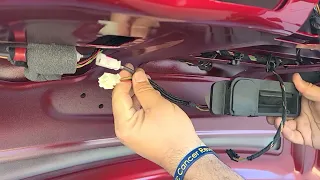 How to Remove Back Up Camera from 2016 Mercedes C Class for Repair.