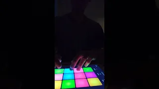 Drum Pad Machine: "Shockwave Trap" Finger Drumming Freestyle