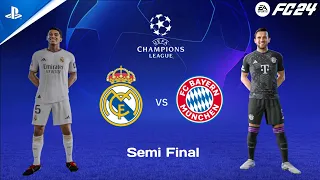 FC 24 - Real Madrid vs Bayern Munich | UCL Semi Final 2nd Leg Match | PS5™