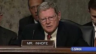 Sen. Inhofe (R-OK) on racial profiling and terrorism