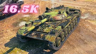 T-100 LT  16.5K Spot + Damage World of Tanks Replays