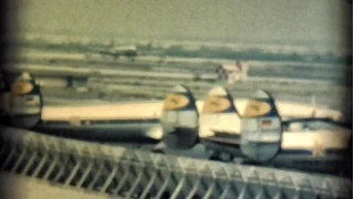 8mm 1959 Fohn F. Kennedy International Airport New York