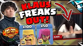 1st Time EVER KLAUS FREAKS OUT on CAMERA with BARCH in WAR!!!