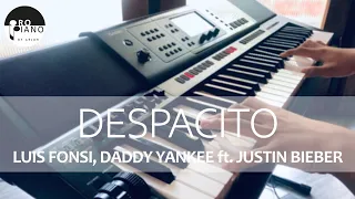 Despacito - Luis Fonsi, Daddy Yankee ft. Justin Bieber | Keyboard Cover by Pro Piano