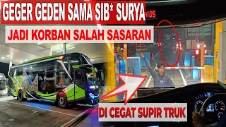 NGERI BANGET !!! Di Cegat Supir Truk Tronton Gara - Gara Ini !!! - Trip Report PO. Haryanto HR 074