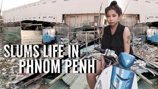 Life Of Poor People Of Phnom Penh OtherSide Cambodia | Real Life Cambodia #slump6s #cambodia
