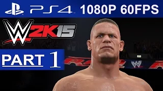 WWE 2K15 Walkthrough Part 1 1080p HD 60FPS Hustle Loyalty Disrespect WWE 2K15 Gameplay Showcase Mode