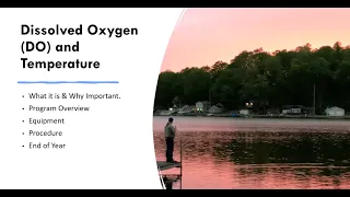 2024 CLMP Training: Dissolved Oxygen and Temperature