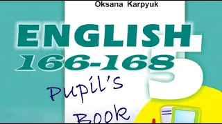 Карпюк 5 Тема 4 Урок 3 Grammar Сторінки 166-168 ✔Відеоурок