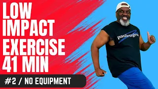 41-Minute Low Impact Workout | Easy Exercises for All Fitness Levels