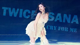 TWICE SANA 'CRY FOR ME'｜'READY TO BE' Concert
