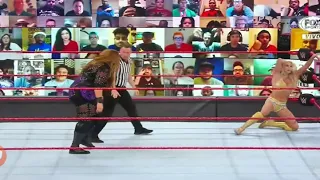 Charlotte Flair Vs Nia Jax - WWE RAW 28/12/20 - Fox Sports 2 PT-BR