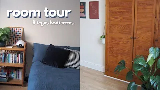 Room Tour | 8 Sqm Bedroom | Minimal, Plants, Mid-Century Modern Inspired