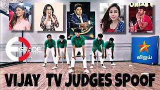 Vijay Tv Judges Spoof | Dancing Superstars | E - Grade Dance crew
