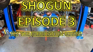 Ford Shogun Build - Episode 3. Fabrication Begins!