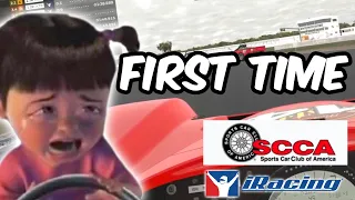 SCCA First Time on iRacing!