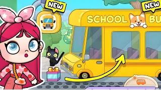 WOW❗THE SCHOOL BUS IN AVATAR WORLD/BUGS AND SECRETS/ CuteAriWorld