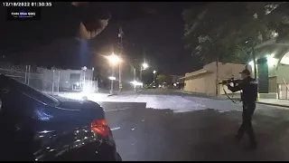 Culver City Police Wild Chase and Shoots Man with Mental Issue Police Body Cam Guillermo Medina