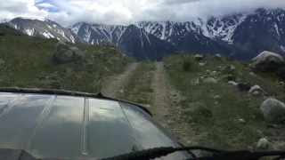 Дорога в долине слияния р.Аргут и р.Карагем Алтай