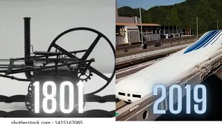 Evolution of Train 1801 -  2019