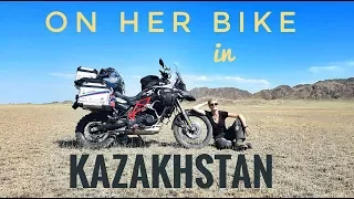SOLO Trip through Kazakhstan on Adventure Motorcycle. EP 5