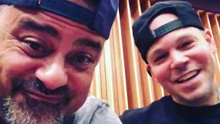 Residente y Nach en el studio ready para la tiraera. 😎😎🔥🔥