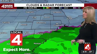 Metro Detroit weather forecast Jan. 12, 2024  -- 6 p.m. Update