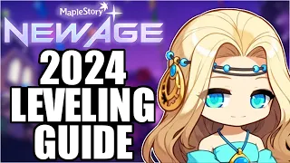 Maplestory 2024 Best Leveling Routes | Post-EXP Nerf Guide | Reboot & Regular Server