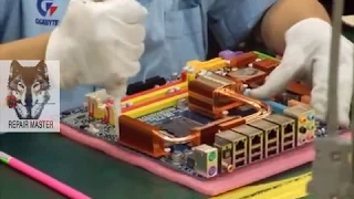 how motherboards are made GIGABYTE Factory Tour part 1 #technology #gigabyte