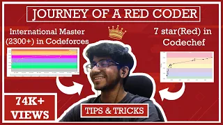 Journey of a Red Coder from IIT Kharagpur | International Master(2300+) Codeforces | 7 star Codechef