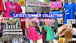 Sarojini Nagar Market Delhi✨| Latest Summer Collection 2024 With Shop Number #sarojininagar #market