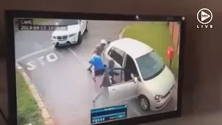 Robbers yank woman by her hair during hijacking