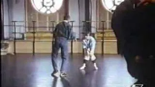 Sylvie guillem in an old documentary