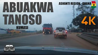 Abuakwa Tanoso Road Construction on the Sunyani Kumasi Road 4K update 4