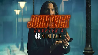 John Wick: Chapter 4 4k/60fps Scene Pack - John Wick Best Scenes for Edits