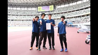 【東京ライジングスター陸上2023】男子中学4×100mリレー 優勝コメント