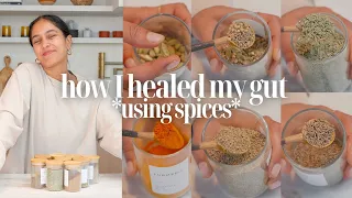 5 SPICES THAT HEALED MY GUT | natural remedies for better digestion